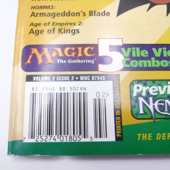 TOP DECK Magazine Vol 2 Issue 2 February 2000 Pokemon TCG Collectible - Picture 2 of 7